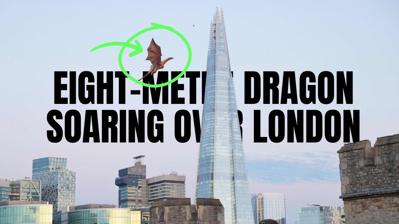HBO Max Sends an Eight-Metre Dragon Soaring Over London