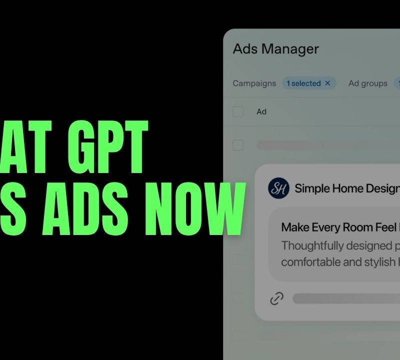 ChatGPT Now Has Ads. Here's What Nobody Is Saying About It.