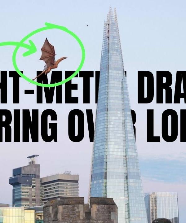 HBO Max Sends an Eight-Metre Dragon Soaring Over London